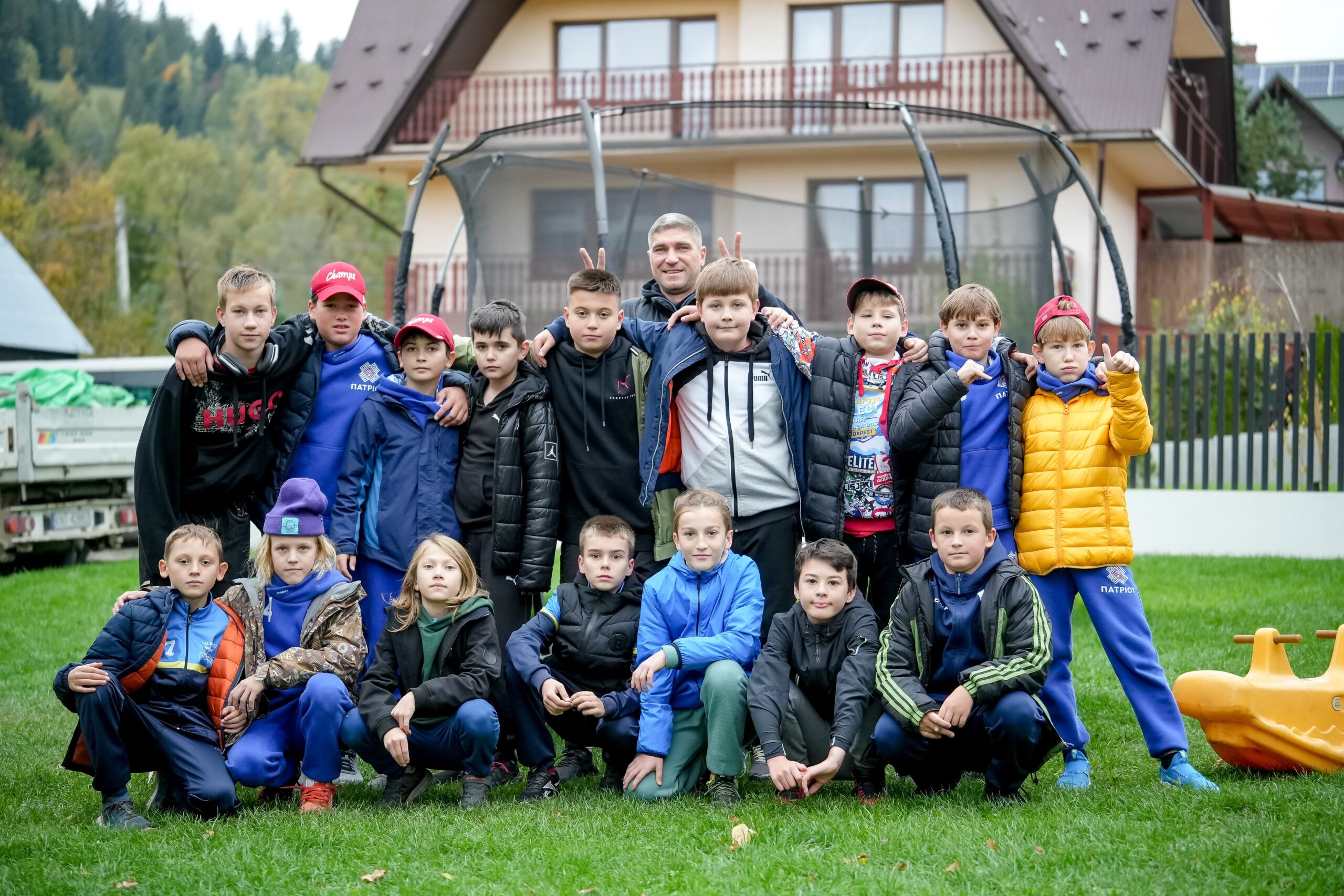 Patriot U13 on the Carpathian Junior Hockey League